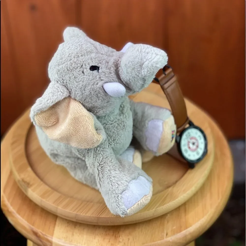 COPY - Alabama Crimson Tide watch NWOT combination with elephant plush toy